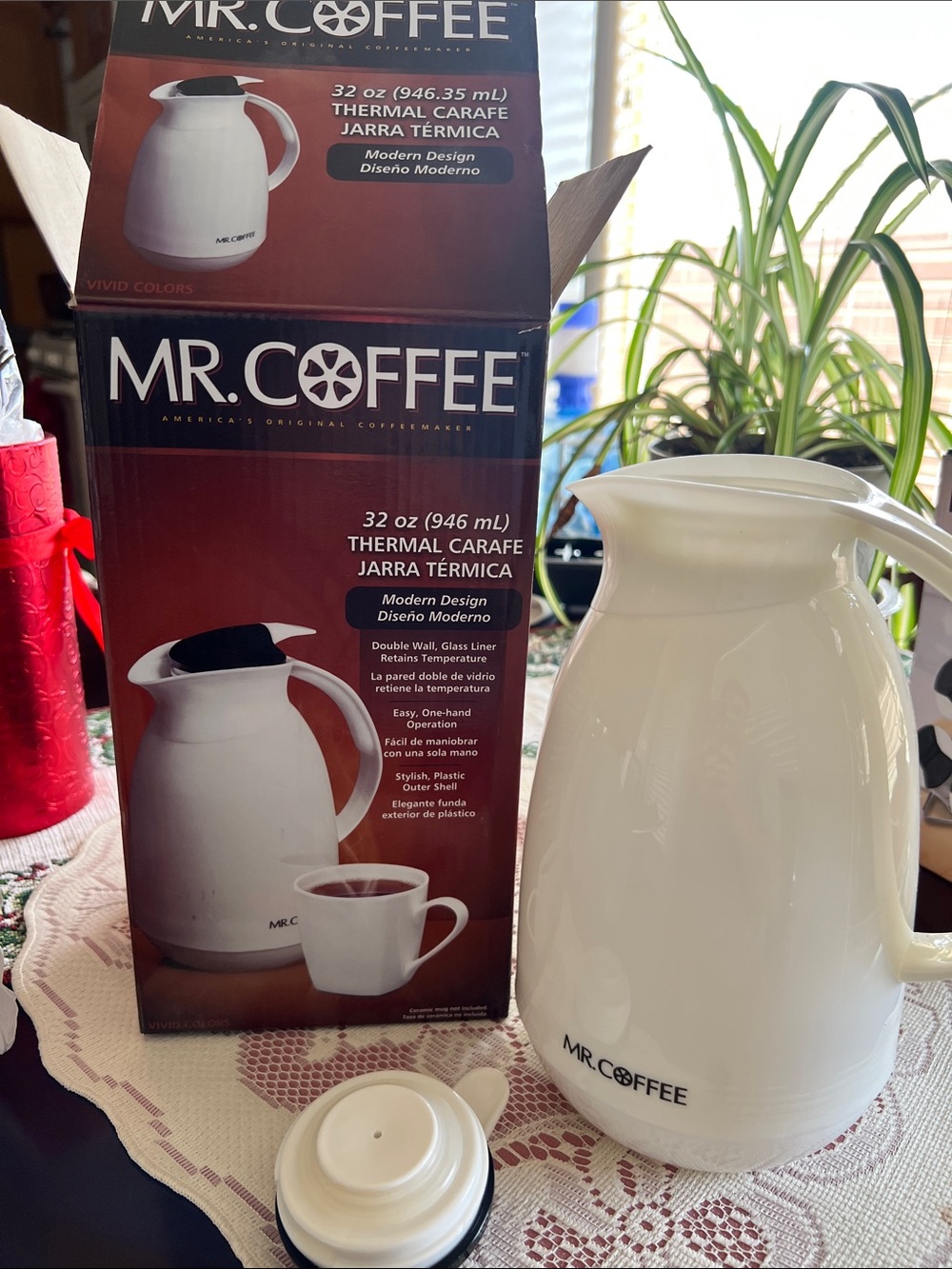 MR.COFFEE thermal caraffe